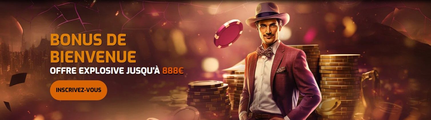 Interface de Casino Intense